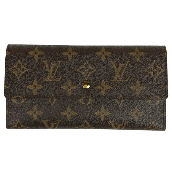 Louis Vuitton Handbags - Louis Vuitton Porte Tresor Tri Wallet Bill Coin Monogram Brown